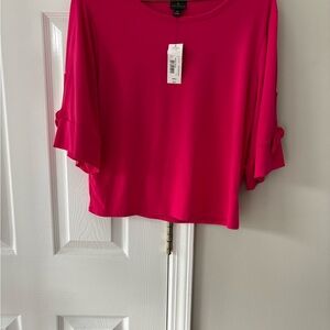 Worthington Fuchsia Blouse